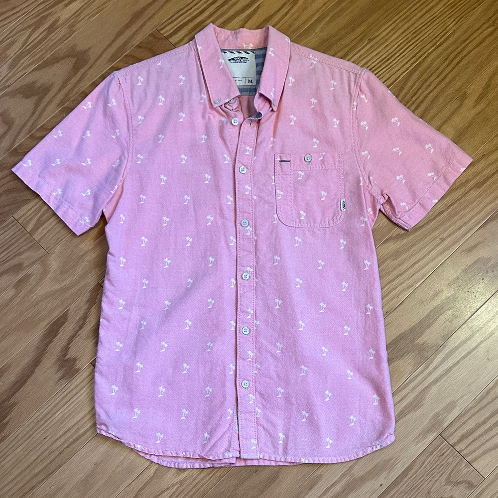 Vans Short Sleeve Button Up Shirt